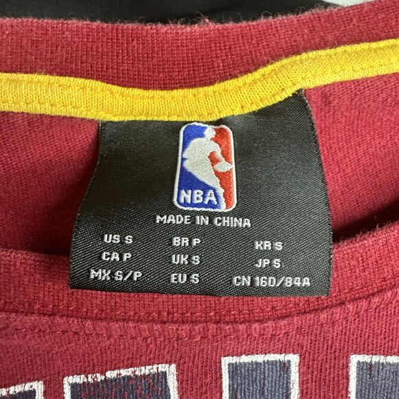 Vintage NBA Cleveland Cavaliers Womens Small Crop Top Shirt Basketball 90s Retro - Picture 6 of 8